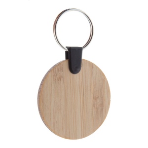 Bambry porte-clés en bambou rond 2