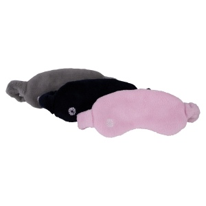 Masque de nuit en polaire et satin 2