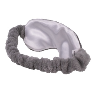 Masque de nuit en polaire et satin 8
