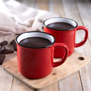 Tasse en céramique style émail 280ml 7