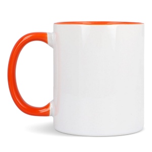Mug subli Oslo coloré à l'intérieur &amp; anse 300ml 31