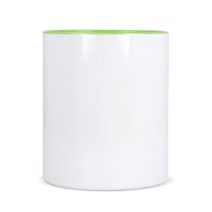 Mug subli Oslo coloré à l'intérieur &amp; anse 300ml 36