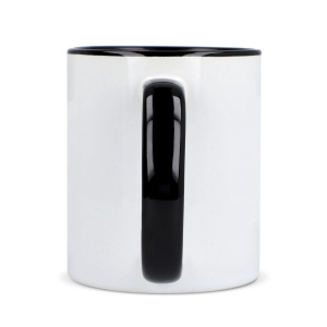 Mug subli Oslo coloré à l'intérieur &amp; anse 300ml 12