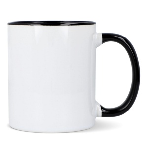 Mug subli Oslo coloré à l'intérieur &amp; anse 300ml 13