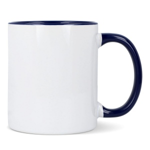Mug subli Oslo coloré à l'intérieur &amp; anse 300ml 18