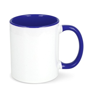 Mug subli Oslo coloré à l'intérieur &amp; anse 300ml 3