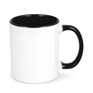 Mug subli Oslo coloré à l'intérieur &amp; anse 300ml 2