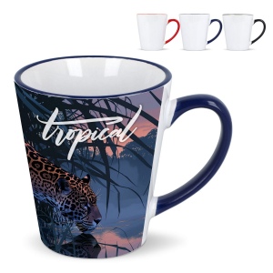 Mug subli Melbourne bord &amp; anse colorés 300ml