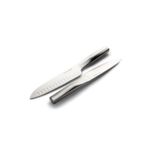 Orrefors Jernverk set de 2 couteaux, acier