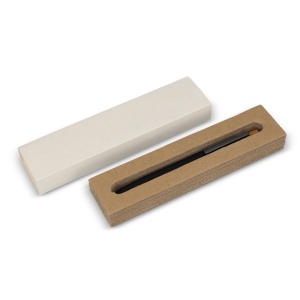 Boîte à stylo en carton de lait recyclé, 1 stylo 2