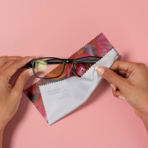 Chiffon de nettoyage en microfibre R-PET 15 x 15cm sublimation 5