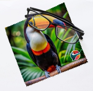 Chiffon de nettoyage en microfibre R-PET 15 x 15cm sublimation 7