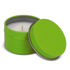 Bougie parfumée à base de plantes Dhyana en étain recyclé 27