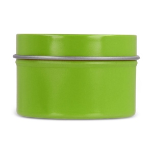 Bougie parfumée à base de plantes Dhyana en étain recyclé 29