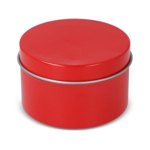 Bougie parfumée à base de plantes Kirtan dans une grande boîte en métal recyclé 6
