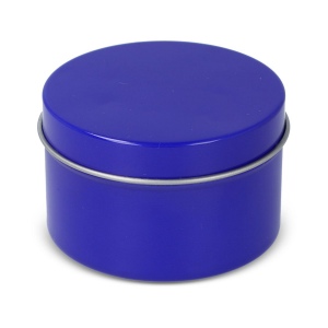Bougie parfumée à base de plantes Kirtan dans une grande boîte en métal recyclé 5