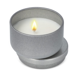 Bougie Asana non parfumée à base de plantes dans une boîte recyclée 19