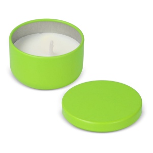 Bougie Asana non parfumée à base de plantes dans une boîte recyclée 35