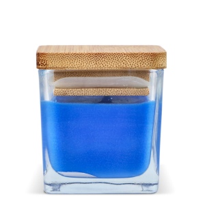 Bougie végétale Chakra dans un pot en verre 18