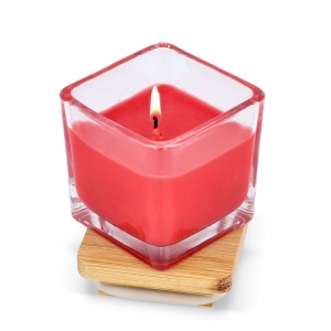 Bougie végétale Chakra dans un pot en verre 19