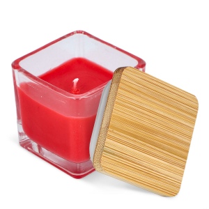 Bougie végétale Chakra dans un pot en verre 20