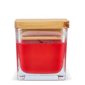 Bougie végétale Chakra dans un pot en verre 22