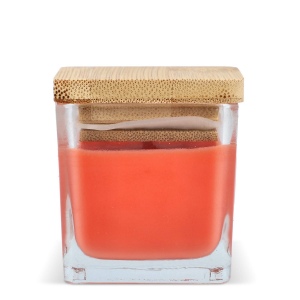 Bougie végétale Chakra dans un pot en verre 25