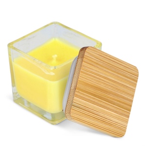 Bougie végétale Chakra dans un pot en verre 30