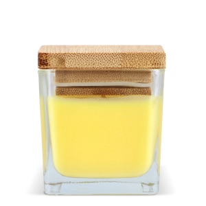 Bougie végétale Chakra dans un pot en verre 33
