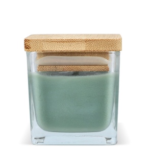 Bougie végétale Chakra dans un pot en verre 35