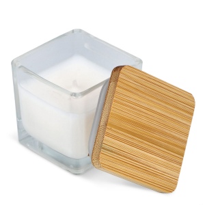 Bougie végétale Chakra dans un pot en verre 11