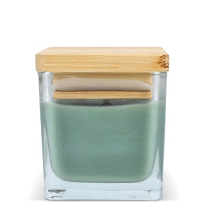 Bougie végétale Chakra dans un pot en verre 38