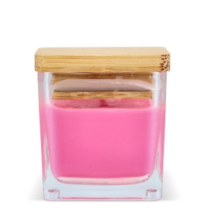 Bougie végétale Chakra dans un pot en verre 41