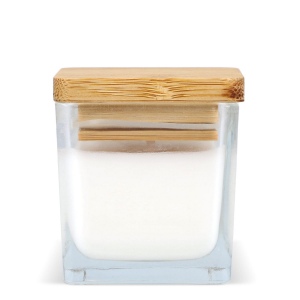 Bougie végétale Chakra dans un pot en verre 13