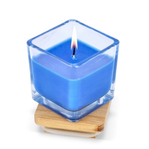 Bougie végétale Chakra dans un pot en verre 15