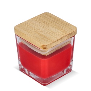 Bougie végétale Chakra dans un pot en verre 4