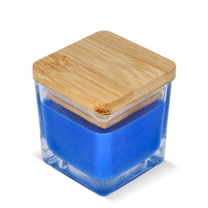 Bougie végétale Chakra dans un pot en verre 3