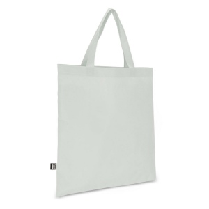 R-PET Sac de transport non tissé poignées courtes 38 x 42cm 75g/m² 2