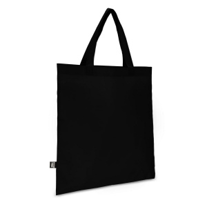 R-PET Sac de transport non tissé poignées courtes 38 x 42cm 75g/m² 3