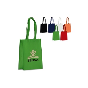 R-PET Sac de transport en laminé non tissé 24 x 11 x 30cm 105g/m².