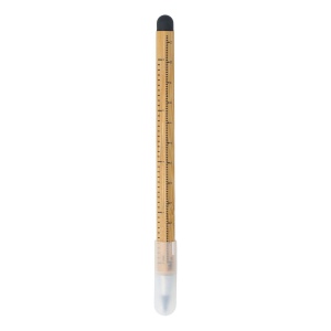 Crayon et règle en bambou durables 6