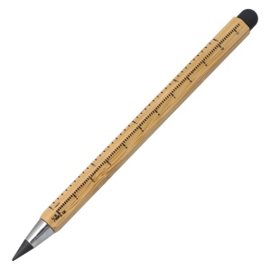 Crayon et règle en bambou durables 2