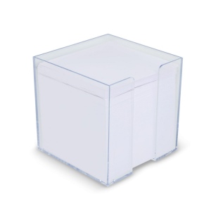 Bloc de papier dans un bac à cubes 10x10x10cm 4