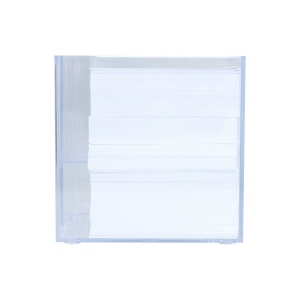 Bloc de papier 10x10x10cm dans une boîte cubique avec compartiments 18