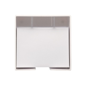 Bloc de papier 10x10x10cm dans une boîte cubique avec compartiments 8