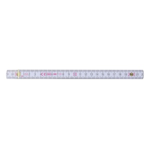 Règle pliante en bois 2m premium peinte 8