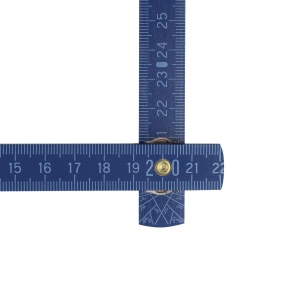 Règle pliante en bois 2m premium peinte 22