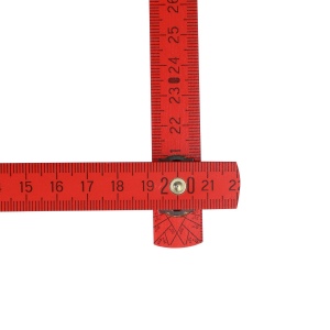 Règle pliante en bois 2m premium peinte 25