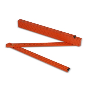 Règle pliante en bois 2m premium peinte 30