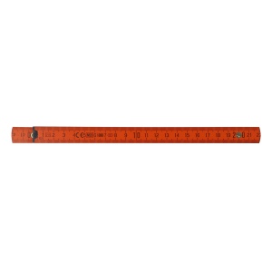 Règle pliante en bois 2m premium peinte 32